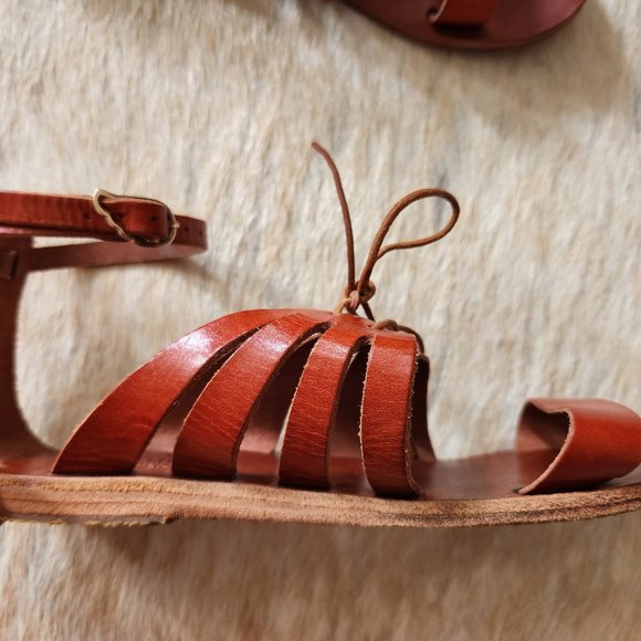 Ancient Greek Gladiator Sandals - Picture 3 of 5